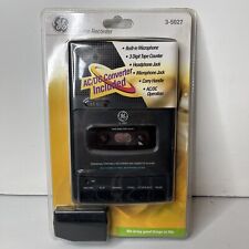 General Electric Portable Cassette Recorder 3-5027 AC/DC Converter Brand New picture