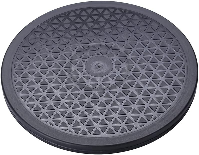 12 Inch Heavy Duty Rotating Swivel Steel Ball Bearings Stand Black 