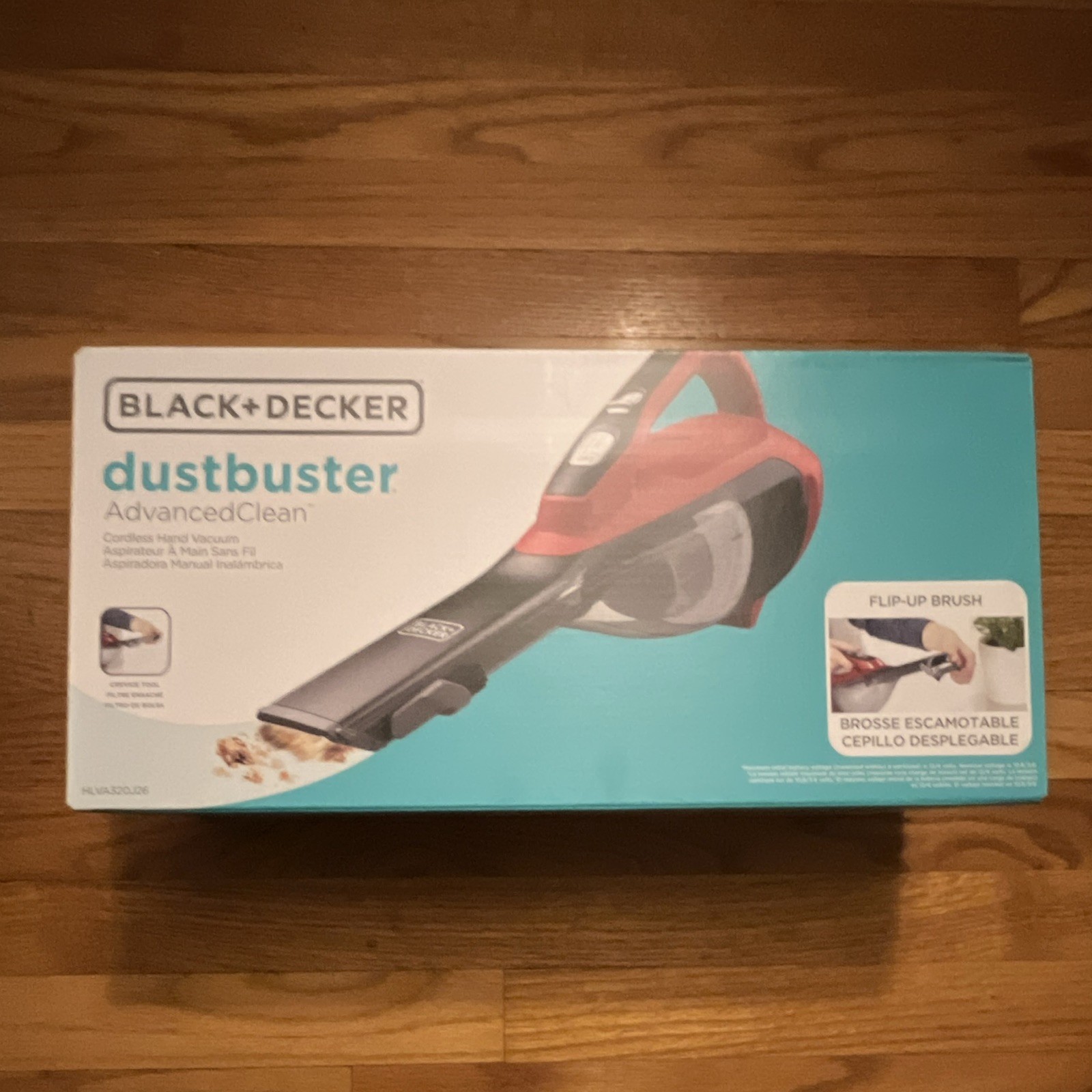 BLACK+DECKER dustbuster AdvancedClean 12V Cordless Bagless Vac 0.5L HLVA320J26