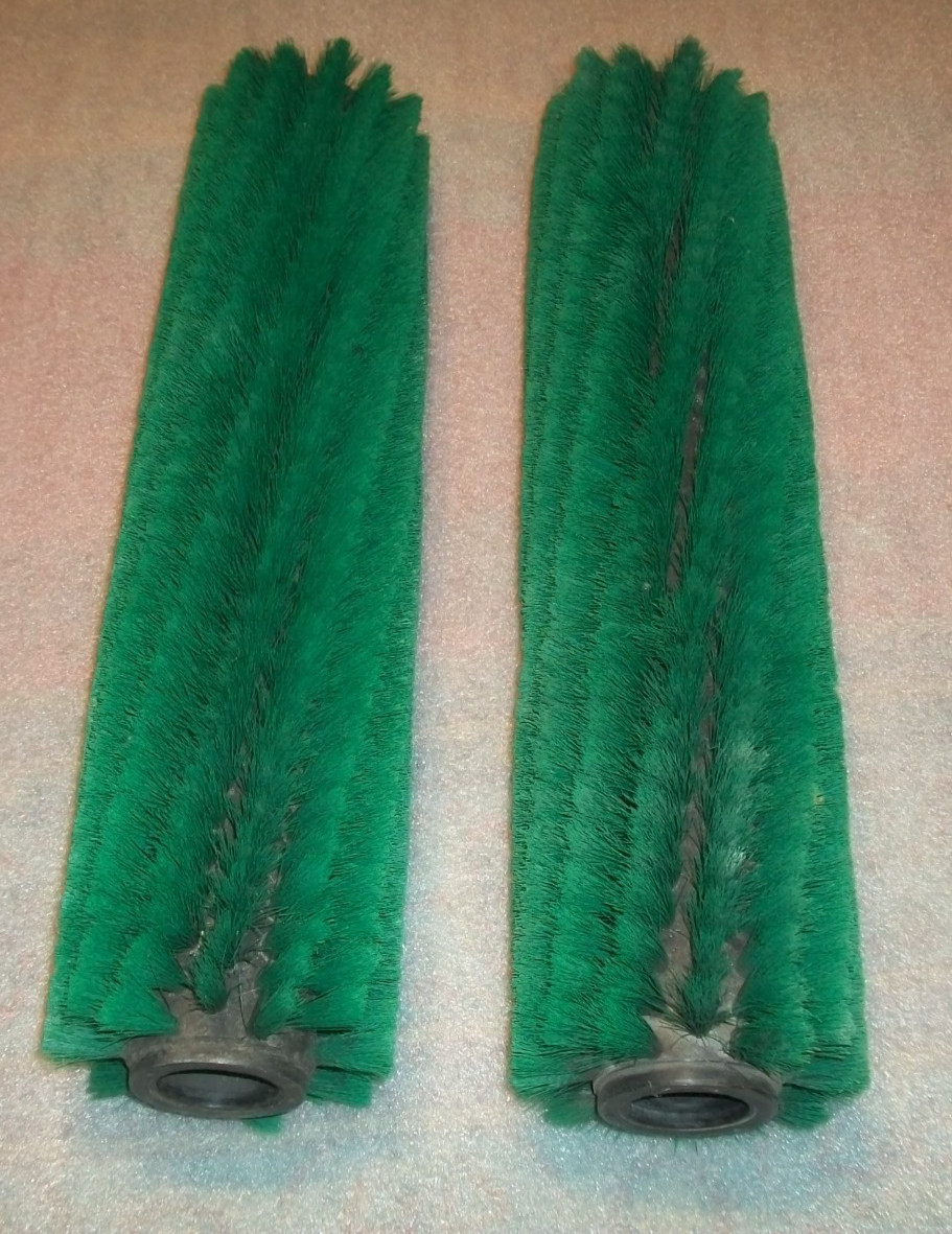 Lot of 2 Nilfisk Advance  56317047 Green Brush Polypropylene 24
