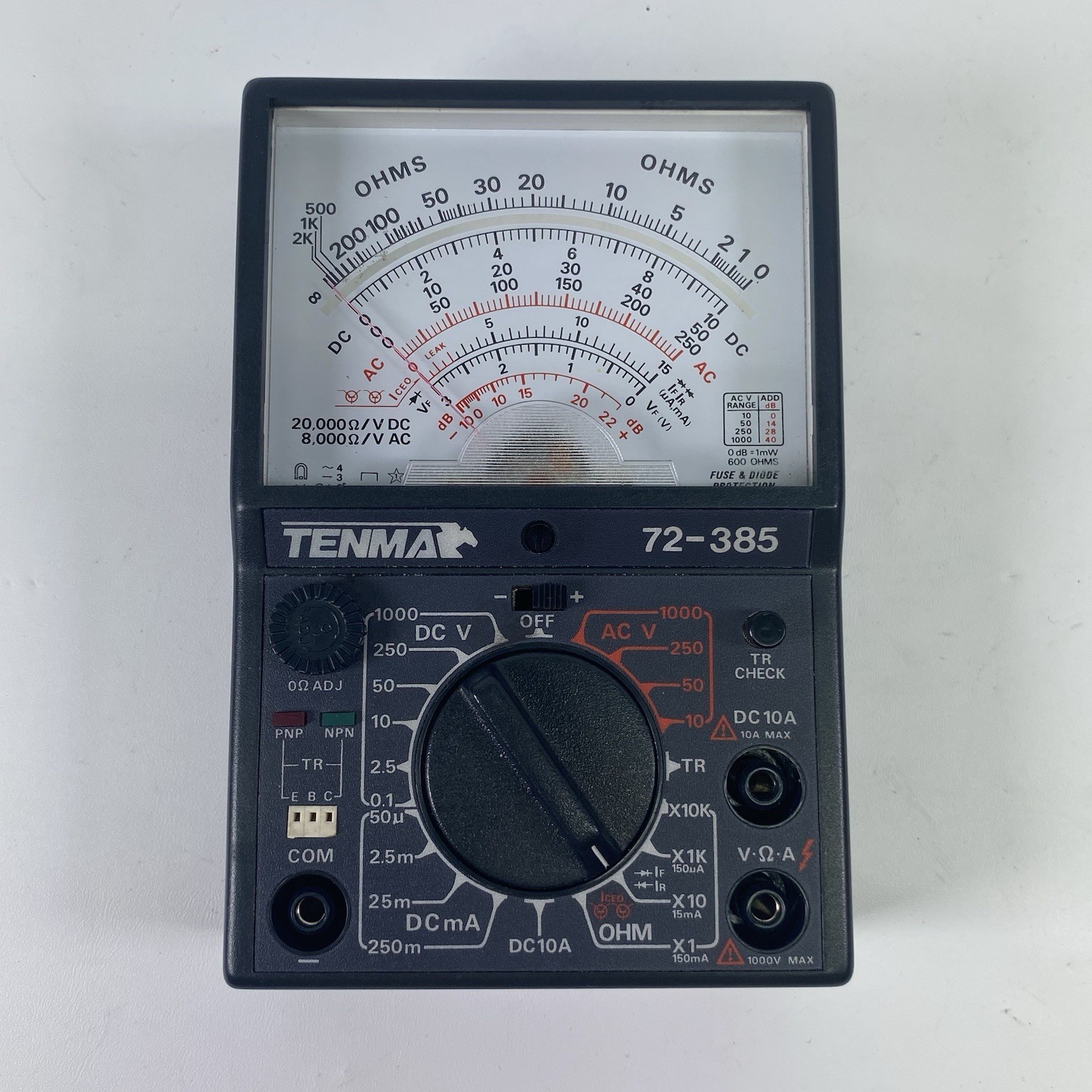 Tenma Model 72-385 Tester Meter Not Tested