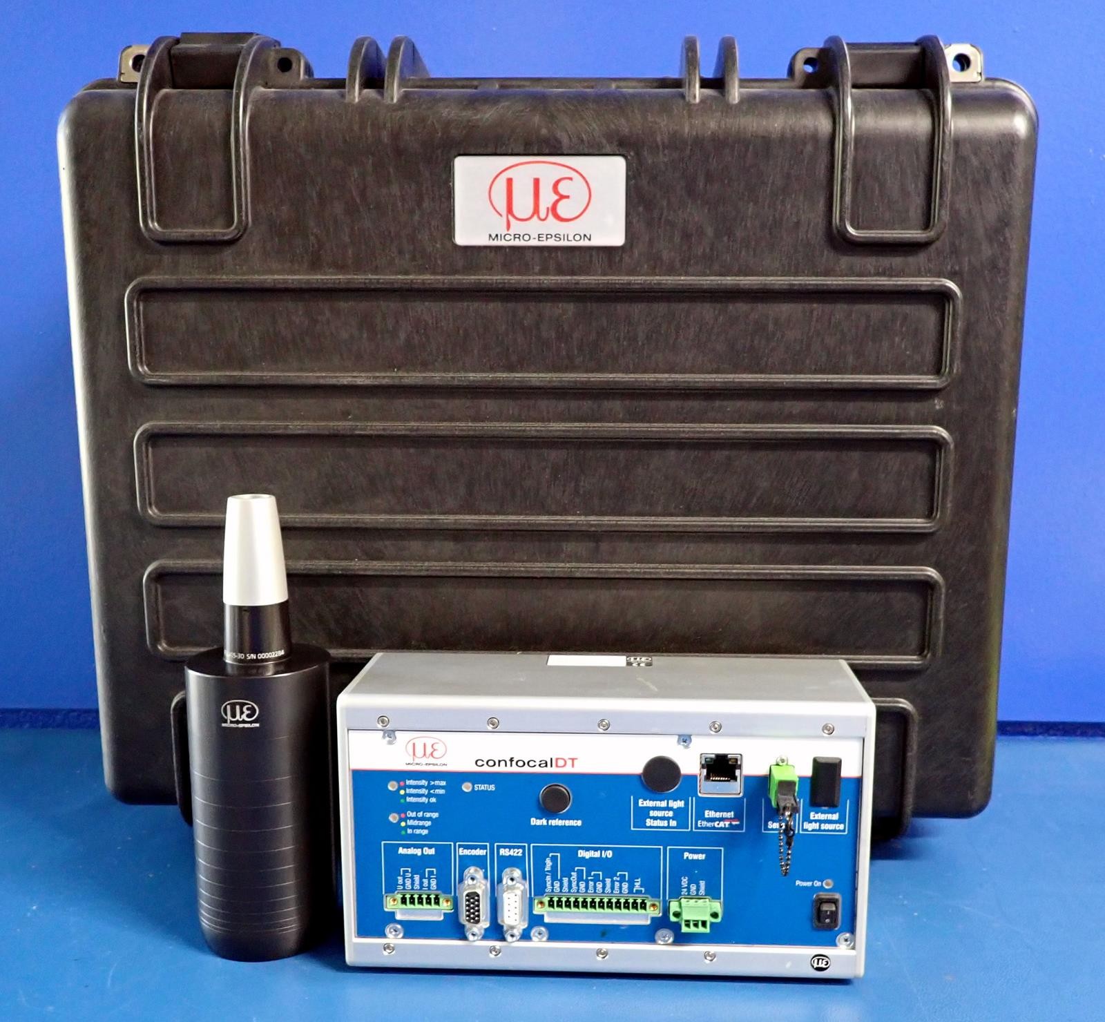 MICRO-EPSILON CONFOCALDT Confocal Chromatic Sensor Controller IFC2461 | P&R
