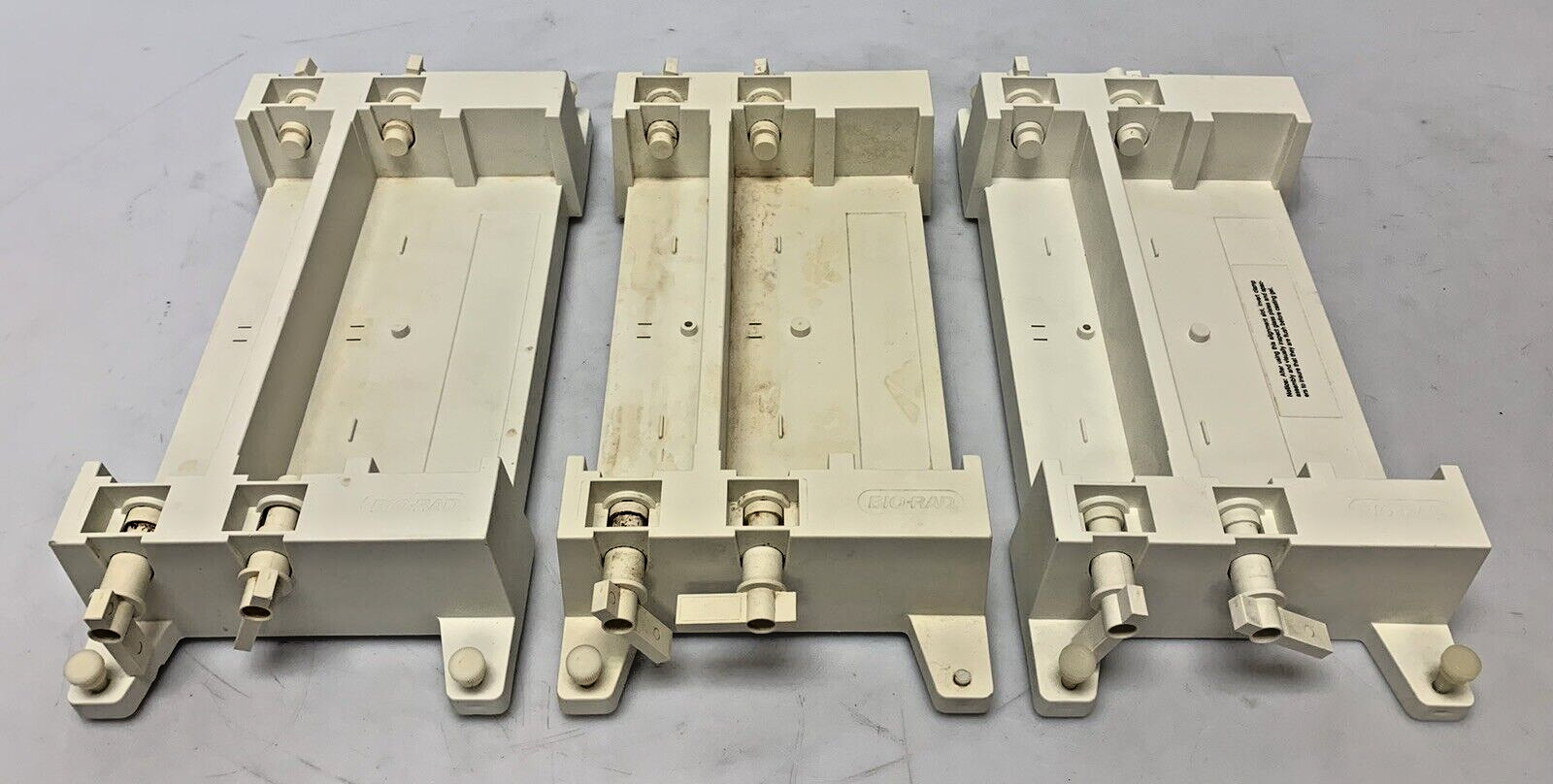 Lot Of 3 BIO-RAD P-II Casting Stand