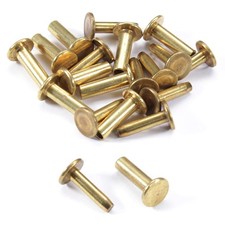 Cutlery Rivets (10 Pack) for DIY Handles & Knife Handle Repair - USA Size (0.... picture