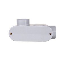 Kraloy 078169 LR20 2'' Type LR Conduit Body Access Fittings Gray PVC picture