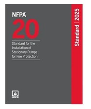 NFPA 20 Standard for the Installation of Stationary Pumps for Fire 2025 PB picture