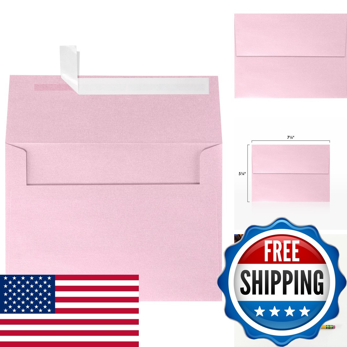 LUXPaper A7 Invitation Envelopes 5 1/4