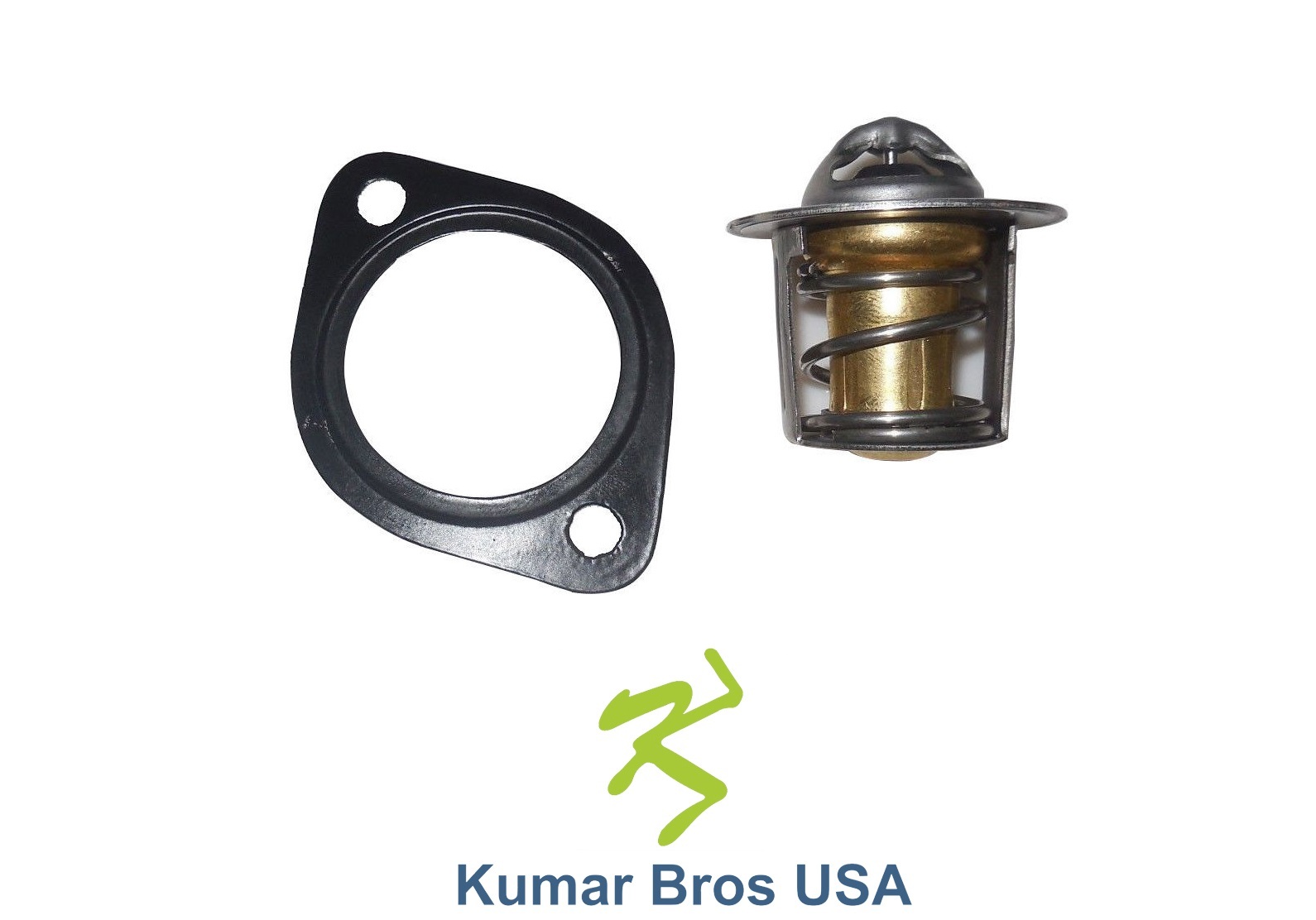 New Thermostat & Gasket 180°F FITS Kubota D722 New Thermostat & Gasket 180°F FITS Kubota D722