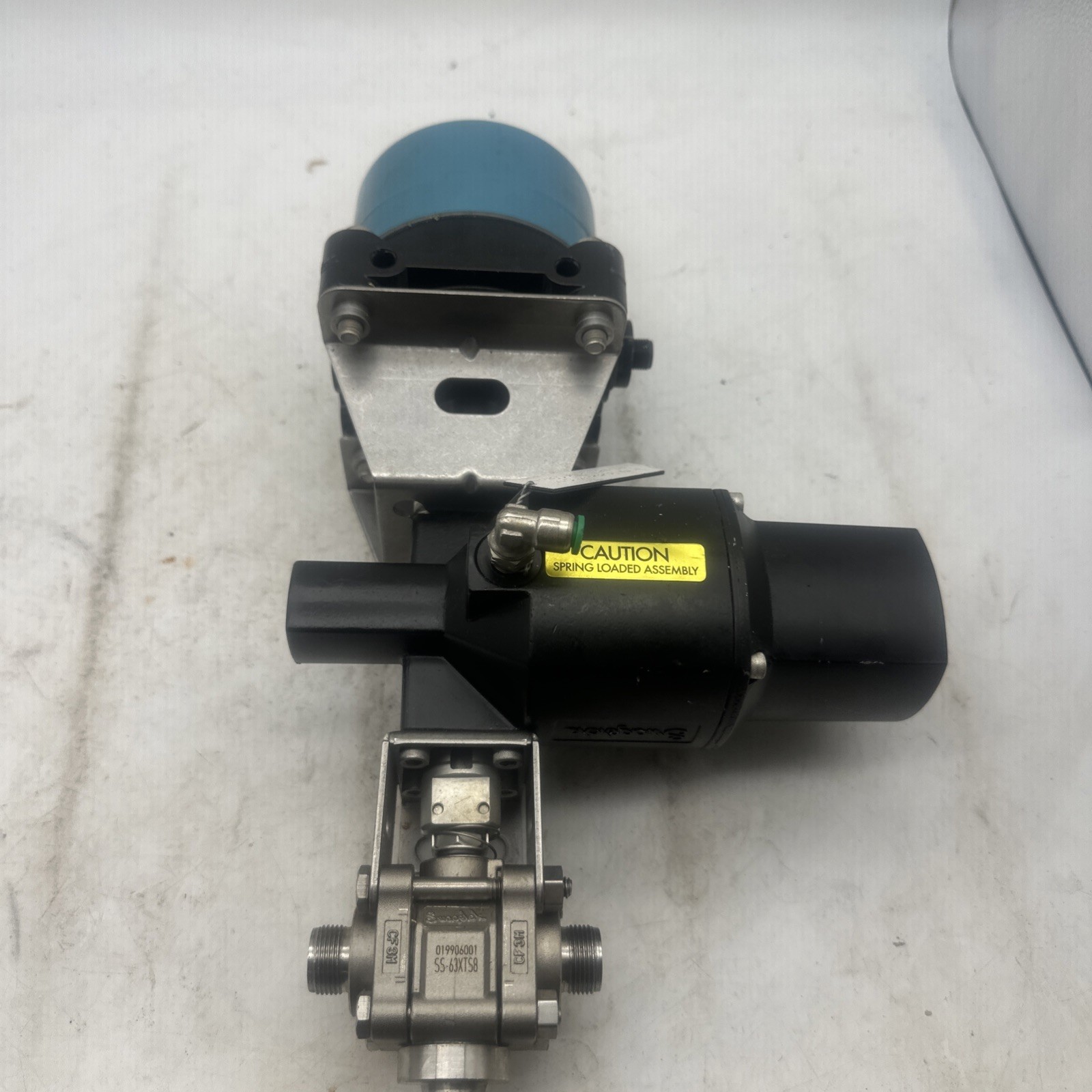 SWAGELOK WHITEY 153SR ACTUATOR ASSEMBLY, SS63XTs8 BALL VALVE