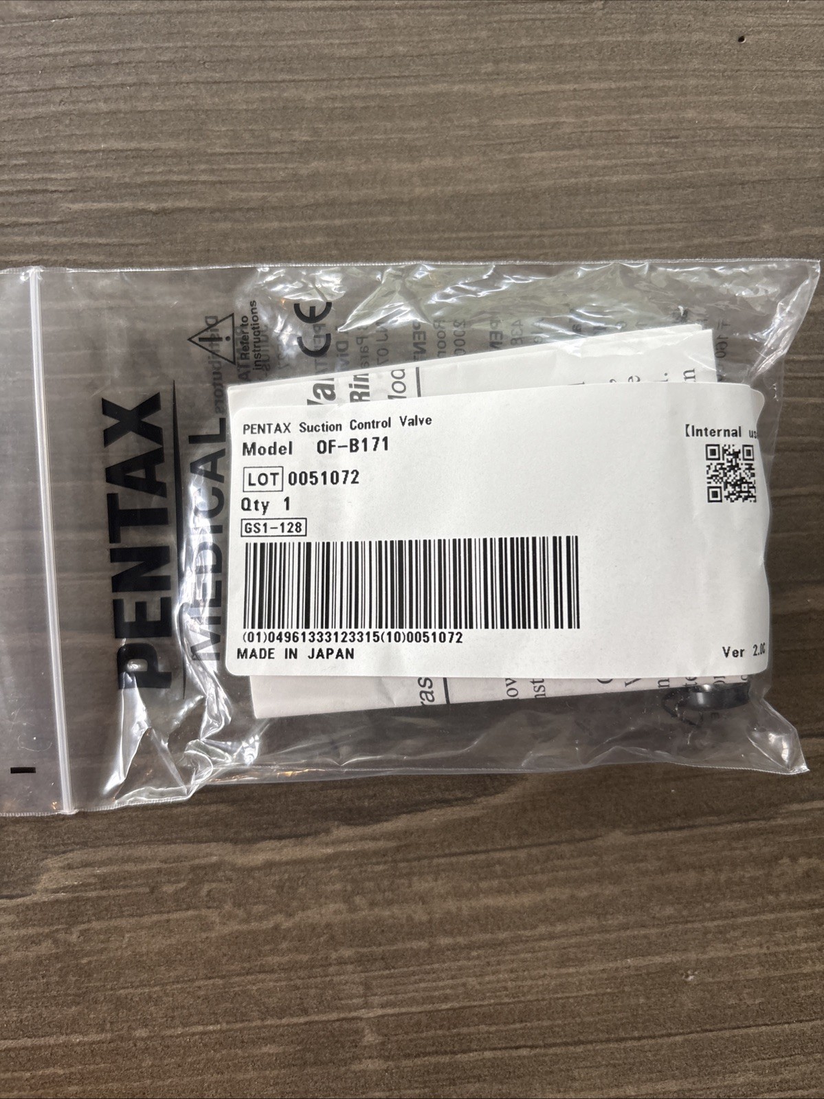**NEW/ FACTORY SEALED** Pentax OF-B171 Control Valve