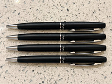 Four Seasons Hotels & Resorts – Lot of Four (4) Black & Silver Ballpoint Pens picture