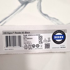 HID Signo Reader 40 RFID Reader - Black Access Control Reader 40NKS-00-000000 picture