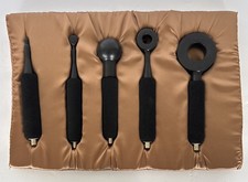 Field Probe Set Electro Metrics EM-6992 5 Piece Black Vintage Hard to Find Read picture
