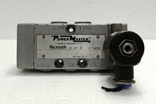 REXROTH R431008520 4-Way Pneumatic Solenoid Valve 24V DC 150 PSI P50861-3 Coil picture