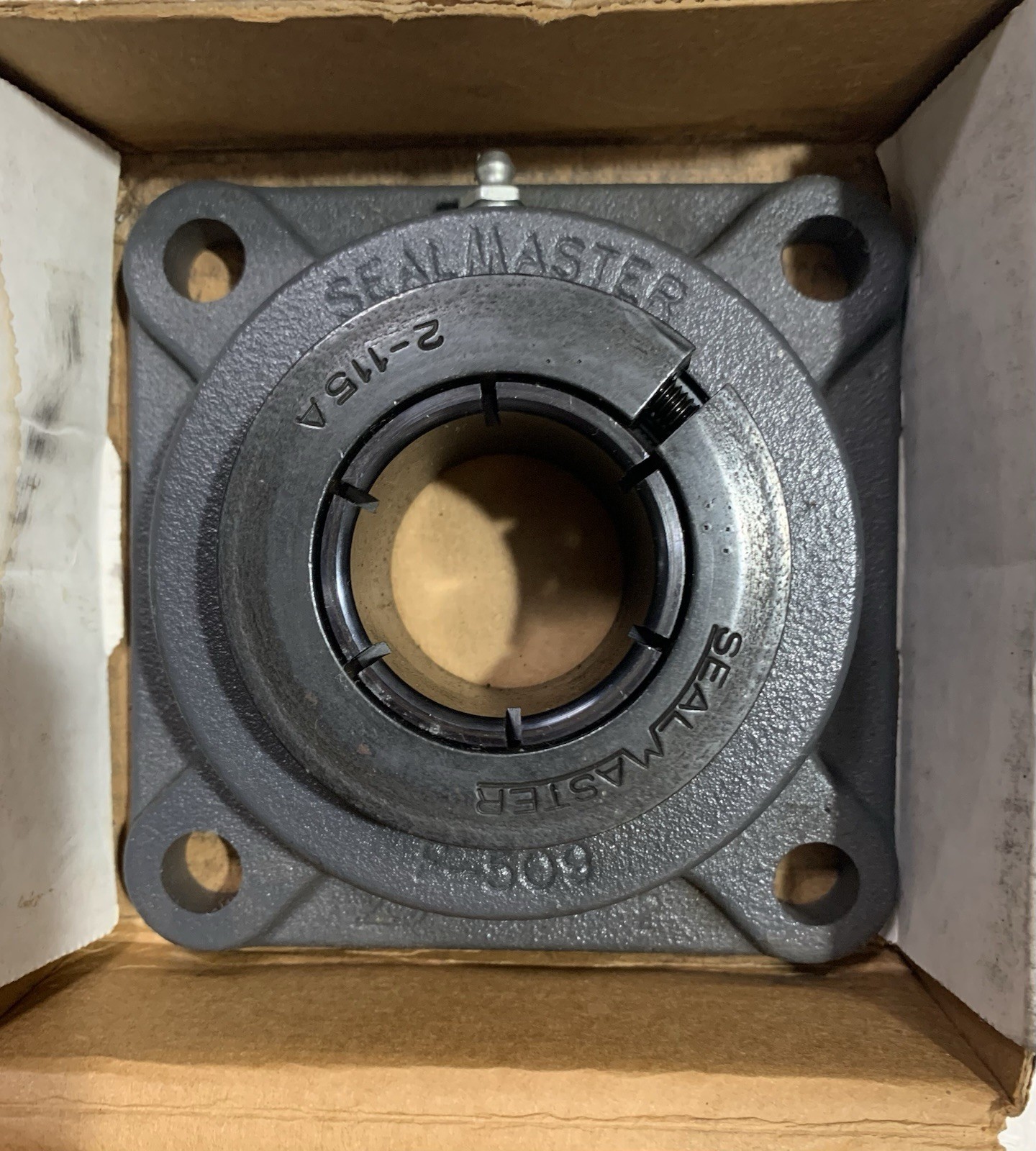 SealMaster MSF-27T Gold Line 4-Bolt Flange Bearing, 1-11/16