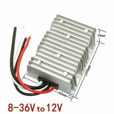 8V-36V to 12V 15A 180W Car regulated power supply module 12V to 12V Waterproof picture