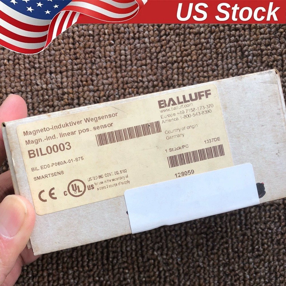 Brand New Balluff BIL0003 BIL ED0-P060A-01-S75 Laser Sensor Fast Ship US Stock Brand New Balluff BIL0003 BIL ED0-P060A-01-S75 Laser Sensor Fast Ship US Stock