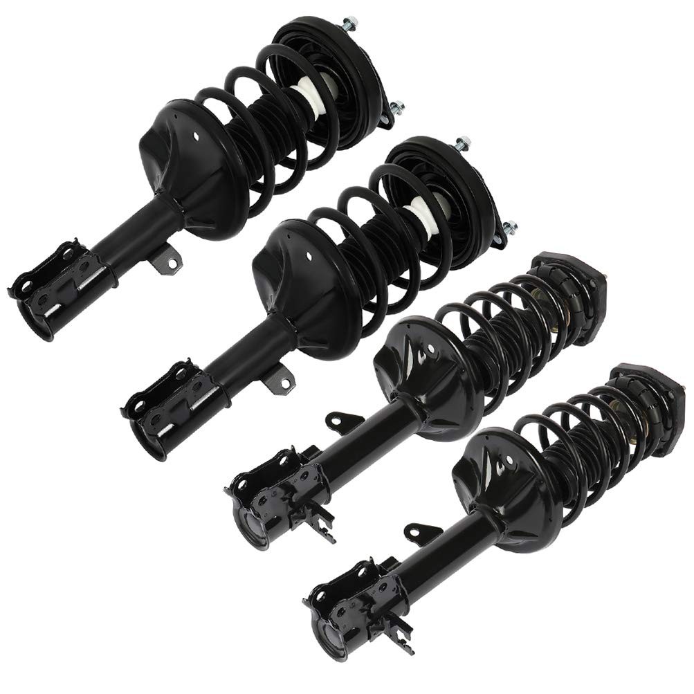 4PCS Front and Rear Struts Coil Spring for Hyundai Tiburon 2003-2008