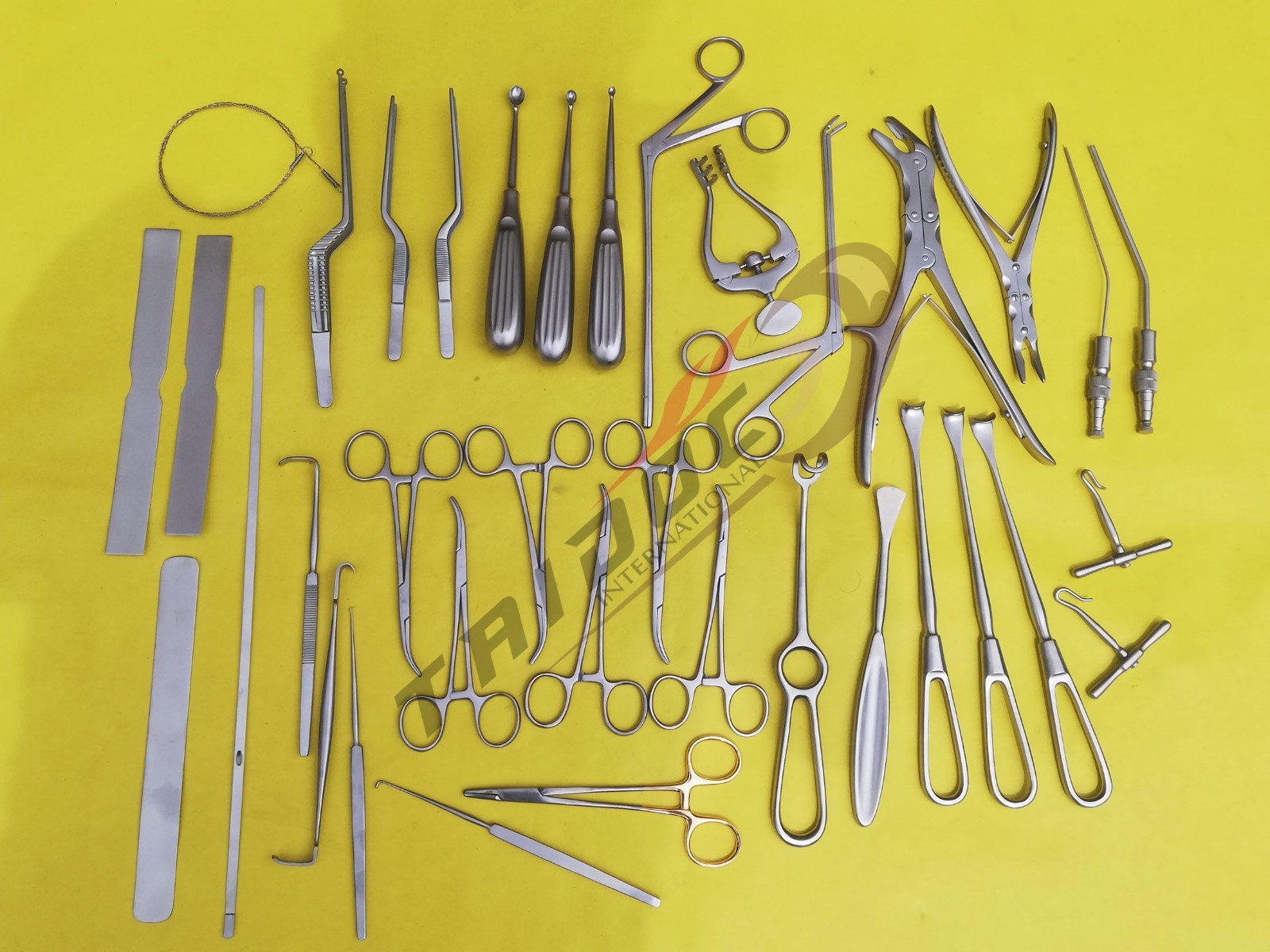 Basic Craniotomy Set of 40 Pcs Surgical Orthopedic Spine Instruments