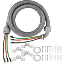 6FT Non-Metallic Liquid-Tight Conduit Kit, 1/2