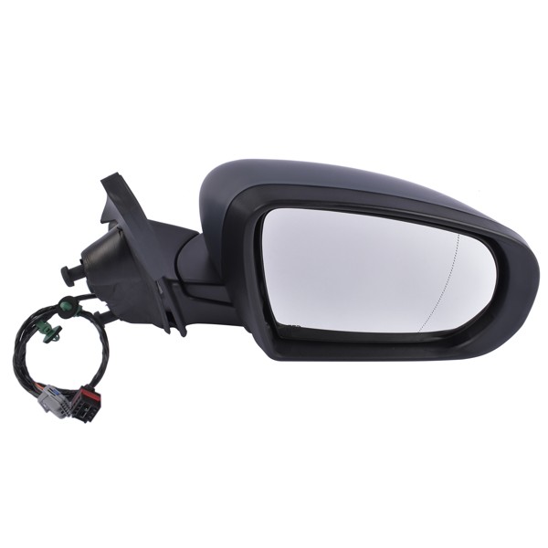 NEW-Passenger Right RH Side Black Power Heated Mirror for Jeep Compass MK/M