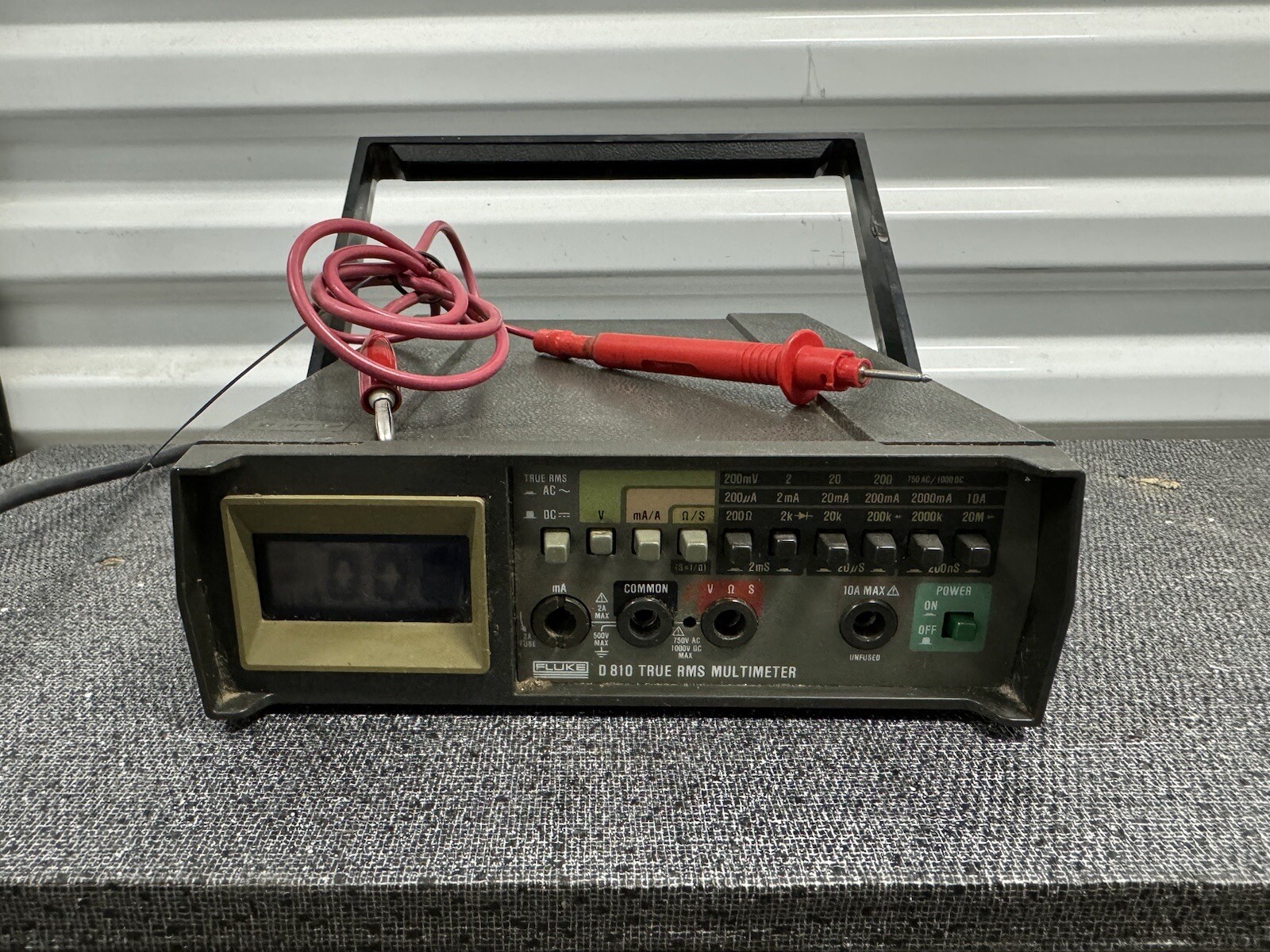 Keithley DMM 5810 True RMS Multimeter Dark Grey Vintage