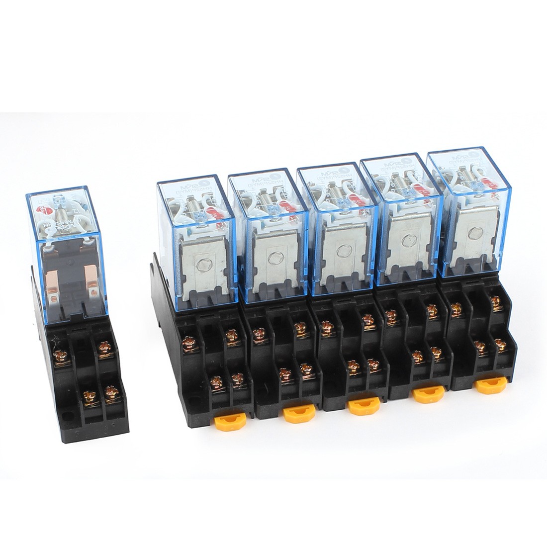 6 Pcs DPDT AC 110/120V Power Relay GENERAL PURPOSE 8Pins