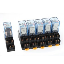 6 Pcs DPDT AC 110/120V Power Relay GENERAL PURPOSE 8Pins picture