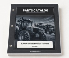 Parts Catalog fits John Deere 4200 Compact Utility Tractors PC2692 picture