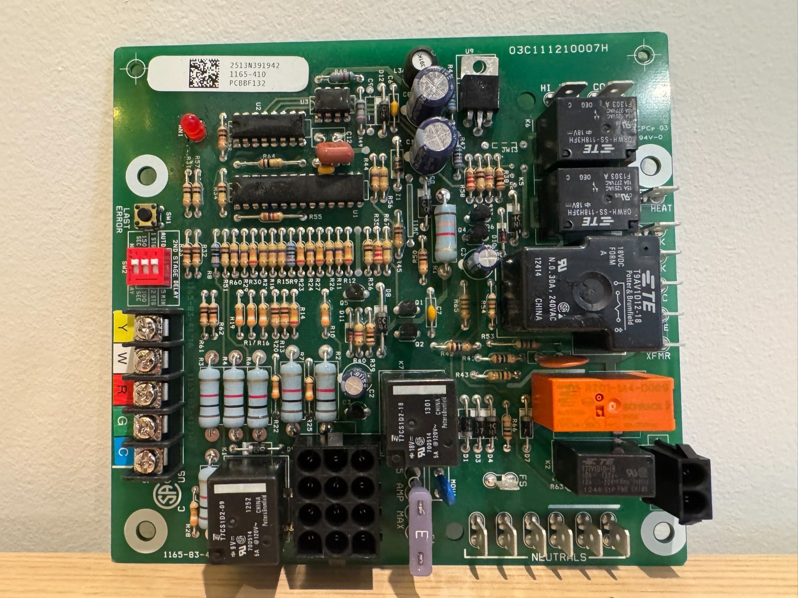 Goodman 1165-410 Furnace Control Board OEM New Open Box Replacement