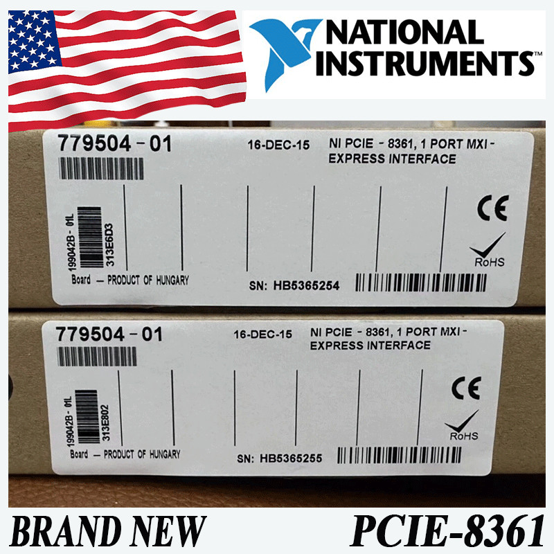 1PC National Instruments NI PCIe-8361 MXI-Express Remote Control Interface Card
