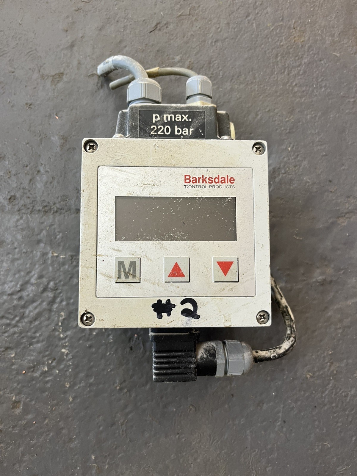 Barksdale UAS3V3 UL 420/420 UAS3-5-5 4-20mA Control Product