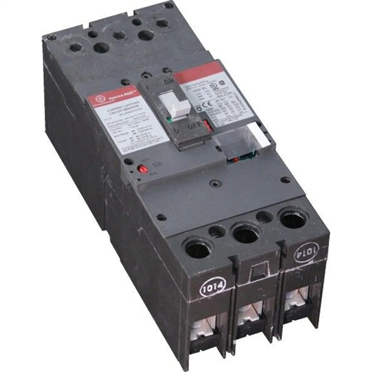 GE Spectra SFLA36AT0250 250A 3-Pole Molded Case Circuit Breaker GE Spectra SFLA36AT0250 250A 3-Pole Molded Case Circuit Breaker