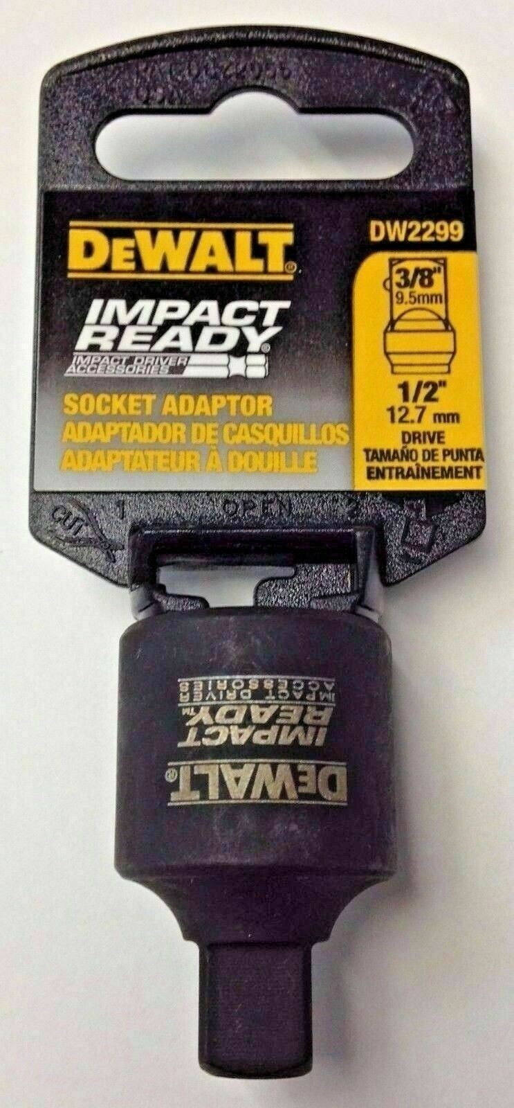 DeWalt DW2299 Impact Ready Socket Adapter 1/2\