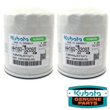 Genuine OEM Kubota HH160-32093 Oil Filter - 2 PACK picture