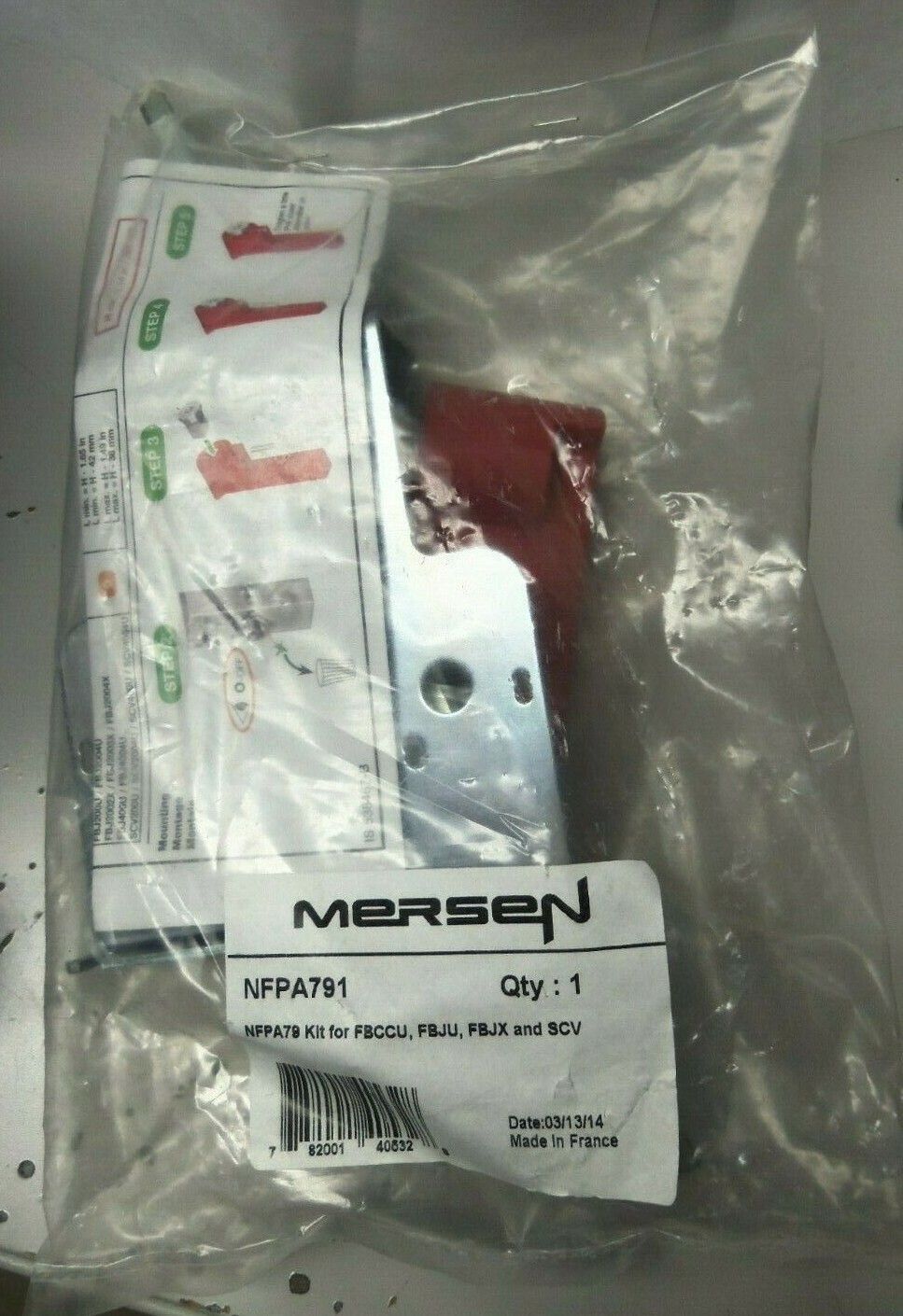 New Mersen NFPA791 NFPA79 Kit for FBCCU, FBJU, FBJX and SCV NIFP