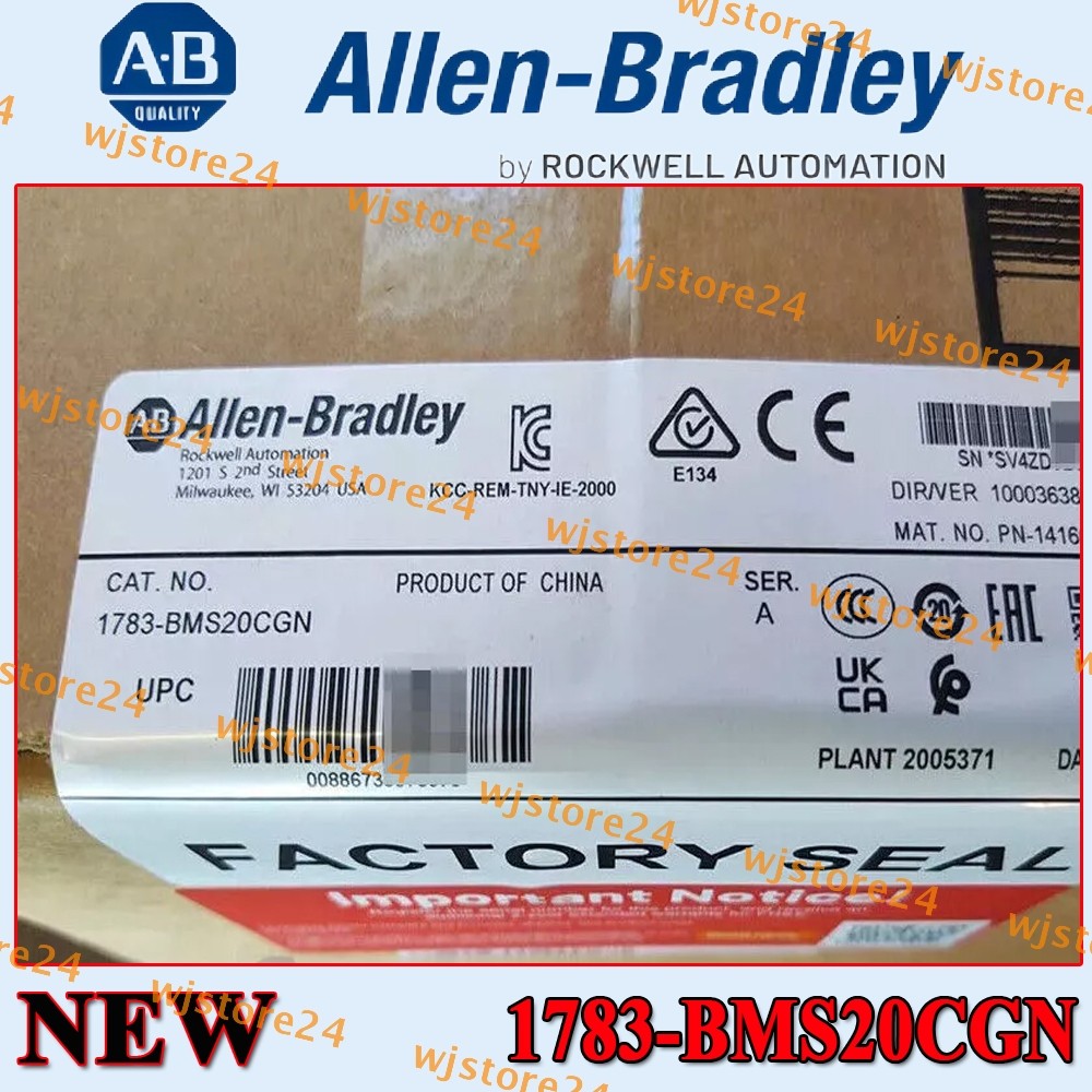 New Sealed New-AB 1783-BMS20CGN  Module 1783BMS20CGN