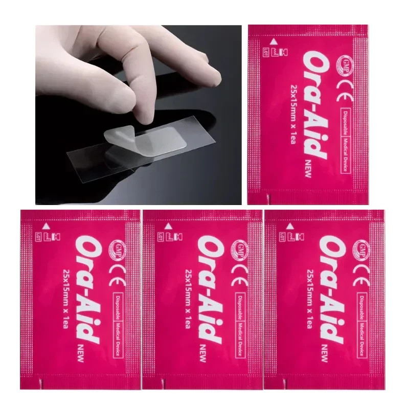 Ora-Aid Trial Offer | 8 single-use pack | Self-Adhesive Intraoral Wound Dressing
