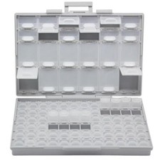 Aidetek BOXALL96 96 lids enclosure SMD SMT parts Organizer Surface Mount Box Lab picture