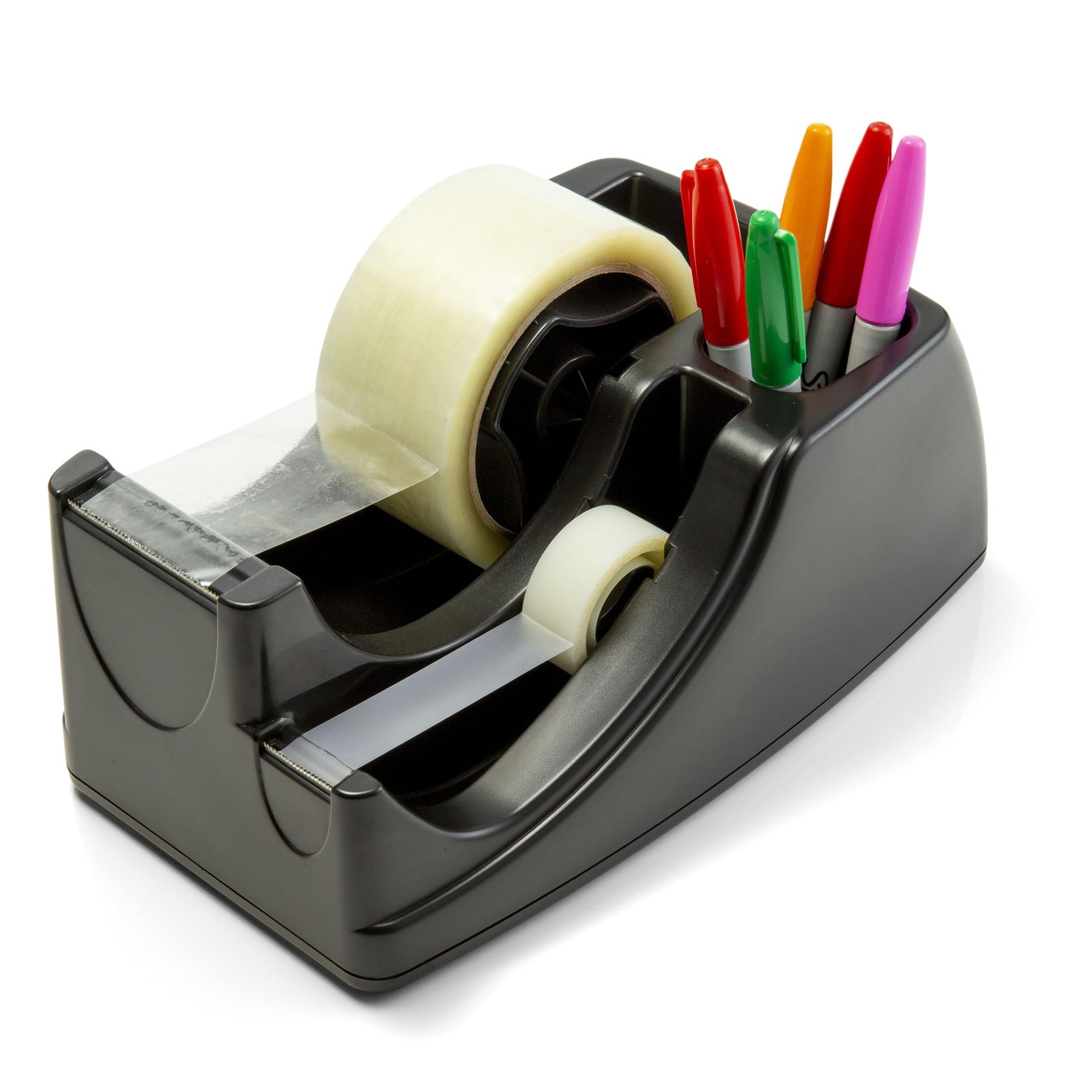 Officemate Recycled 2-In-1 Heavy Duty Tape Dispenser, 1