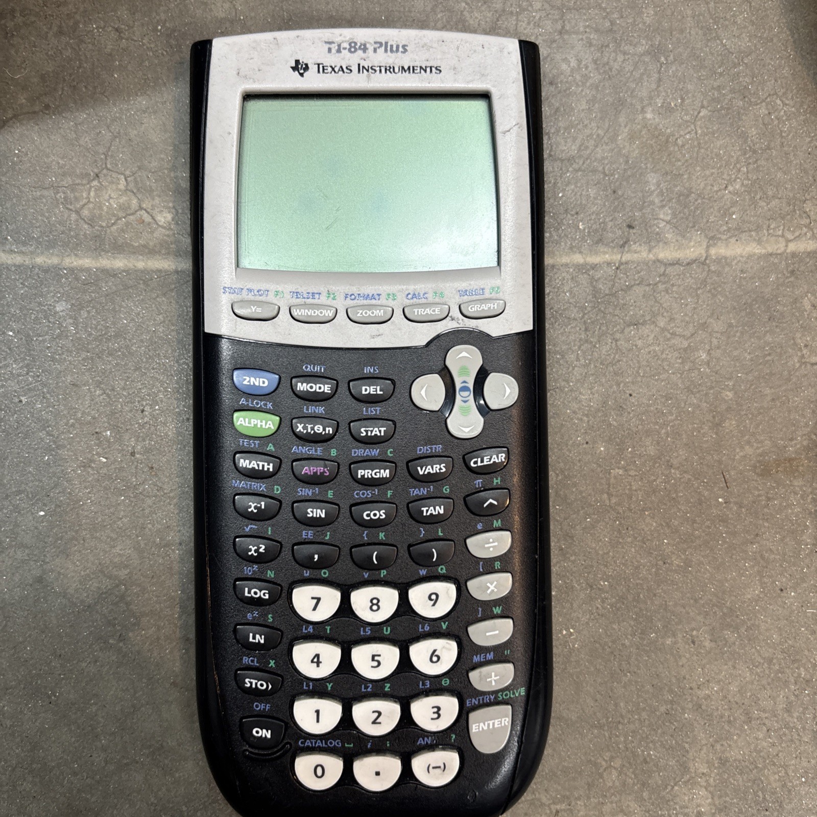 Texas Instruments TI-84 Plus Graphing Calculator, Black, LCD Display, Battery Texas Instruments TI-84 Plus Graphing Calculator, Black, LCD Display, Battery