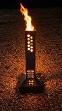 Smudge Pot Black Diesel fueled outdoor  heater. Fully welded picture