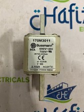Bussman 170M3011 80A 690V IEC Square Body Blade Fuse picture