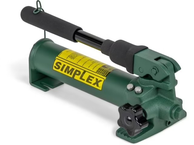 Simplex P22 Two-Speed Hydraulic Hand Pump – 10,000 PSI COMPACT HEAVY DUTY NEW