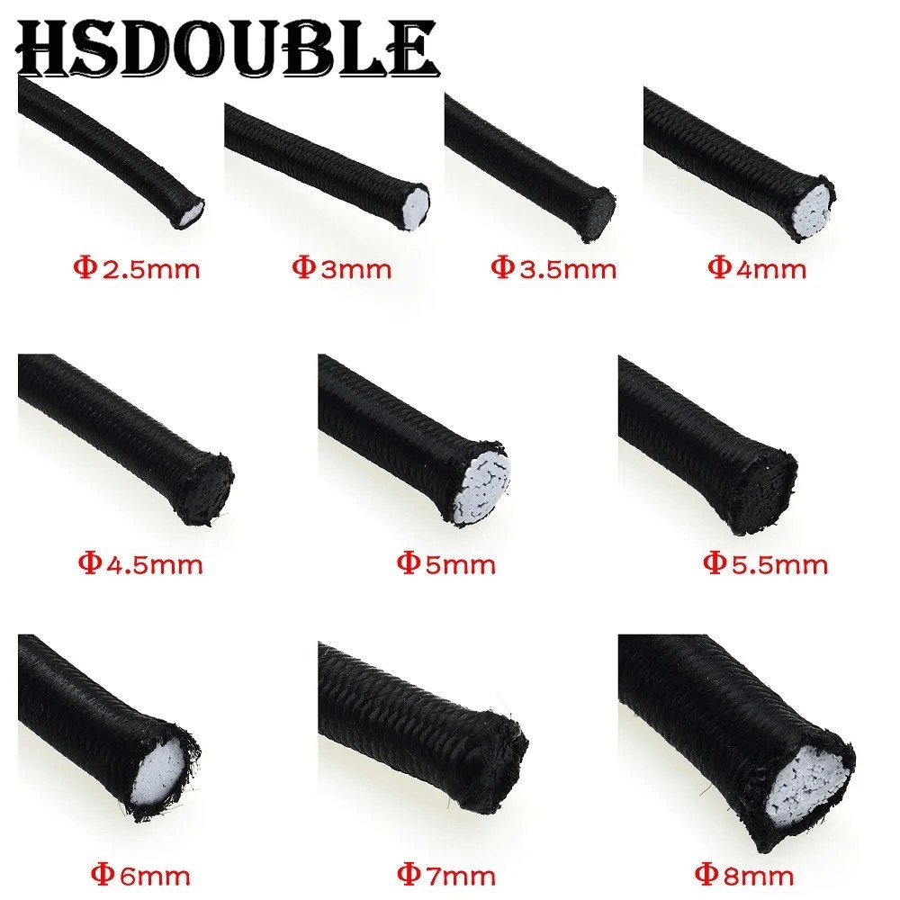 10M Multi-Use Elastic Bungee Cord Heavy Duty Shock Rope Tie Down Stretch Band