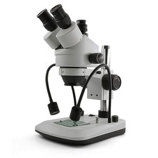 Swift S7-TGL-CA05 Trinocular Stereo Microscope, 7X-45X Zoom, WF10X Eyepieces,... picture