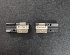 Fujikura FH-50-6 Fiber Holder Clamp Set Pair 2 pcs Fiber Holder Clamps picture