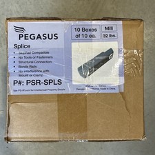 100 Pack Genuine Pegasus PSR-SPLS Rail Bonded Structural Splice picture