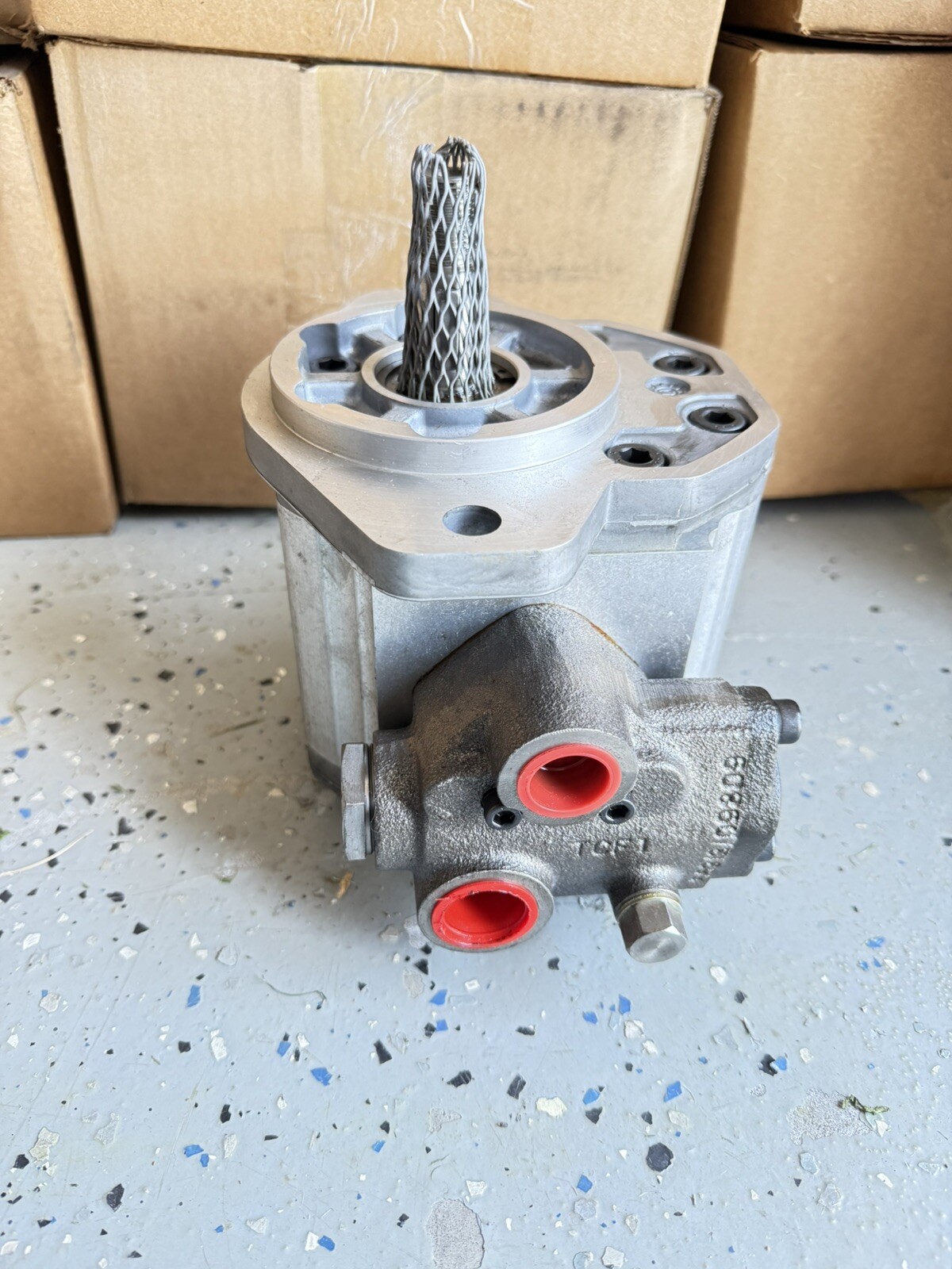 Sauer Danfoss Hydraulic Pump Motor Fan Drive W/Valve 551101134160 121.25.040.0c