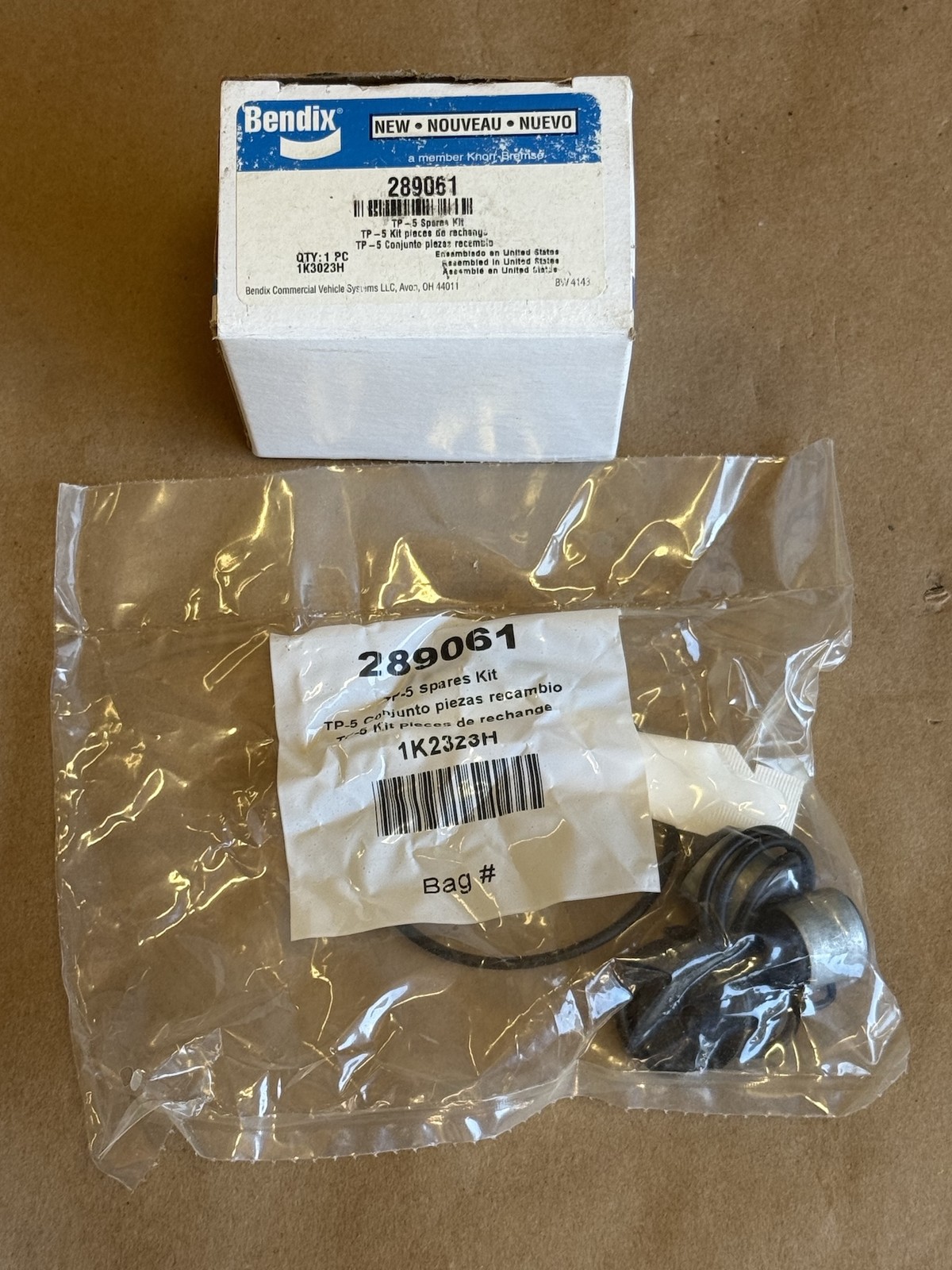 New NOS Bendix TP-5 Spares Kit 289061